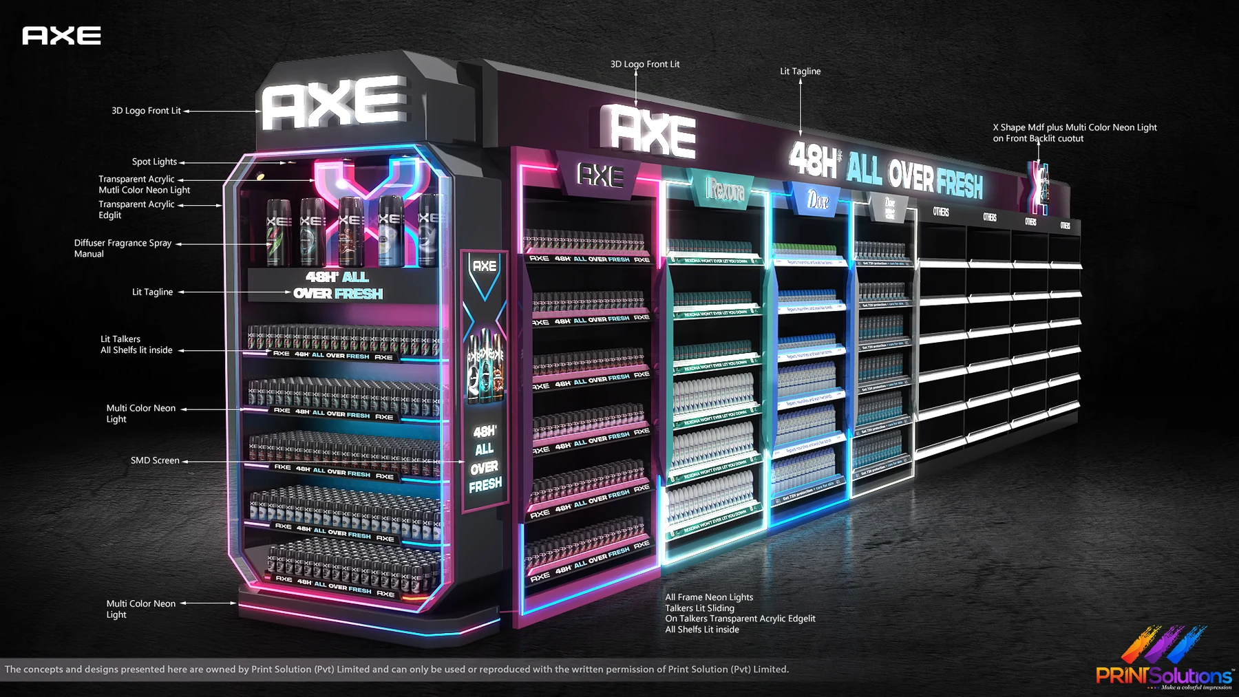Render of the category end joined to its run