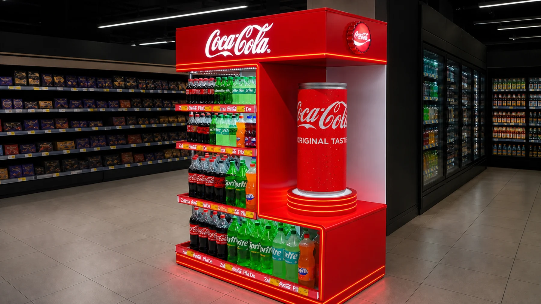 Coca-Cola Zalima installation view 1