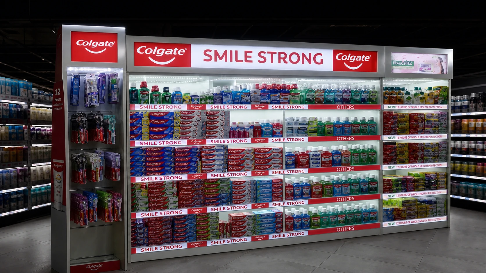 Colgate installation view 1