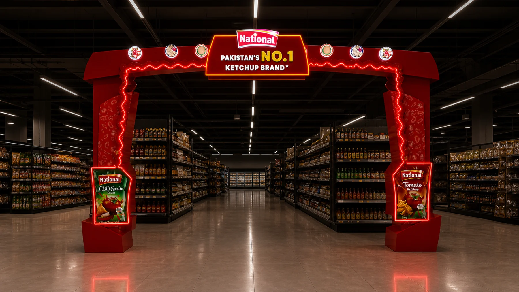 National Foods seasonal installation view 1
